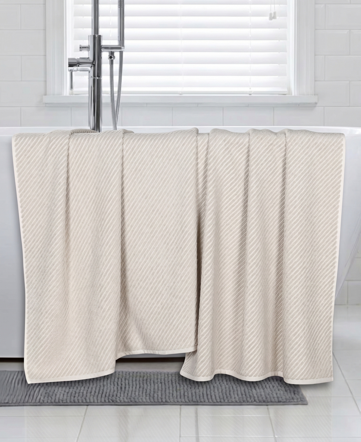 Superior Amelia Cotton 2-Piece Bath Sheet Set