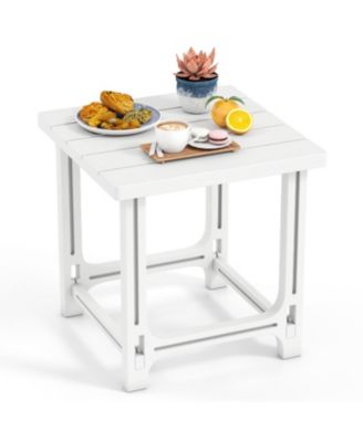 18.5 in Square Snap-Fit Adirondack End Table, Holds 315 lbs
