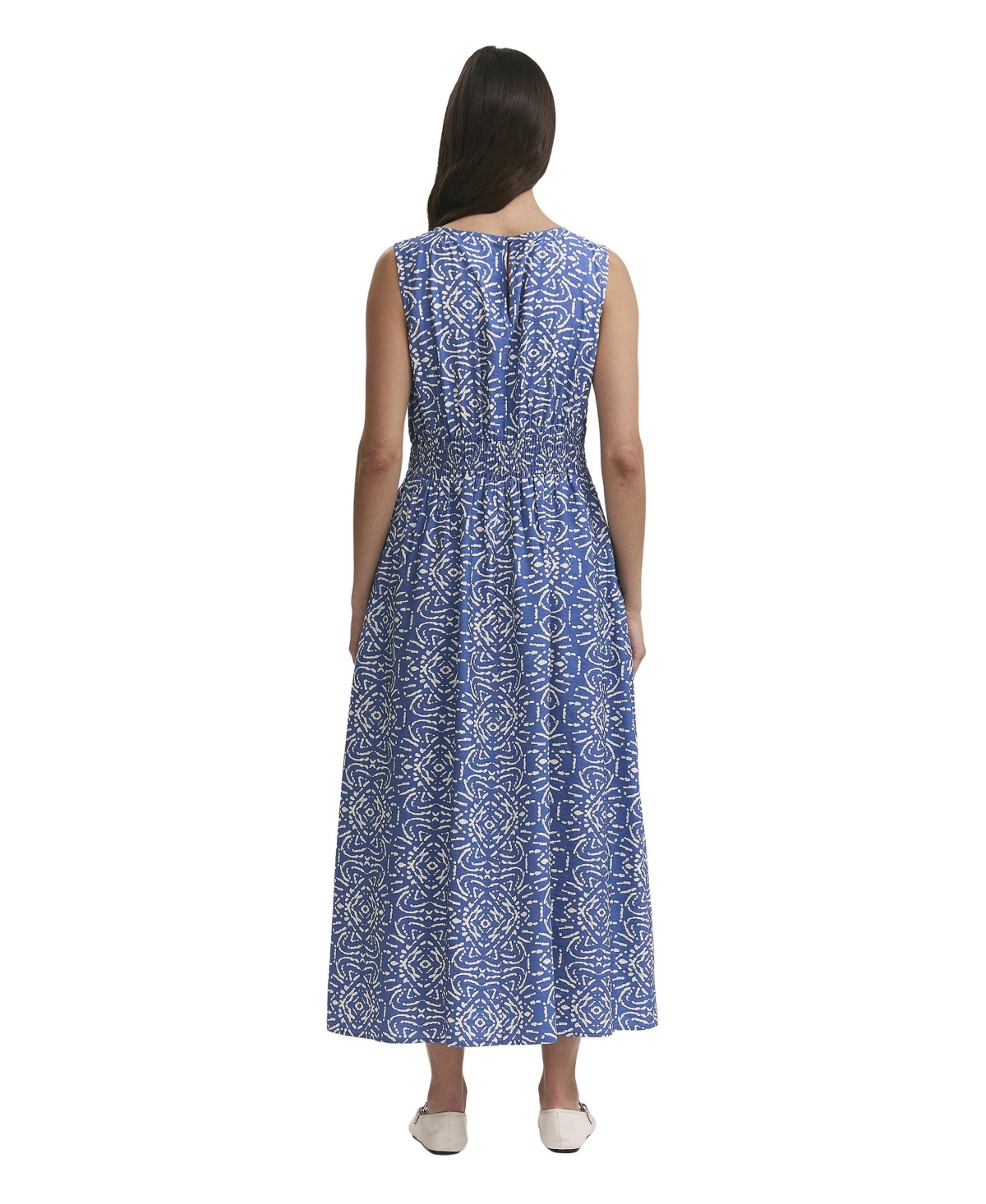 Finery London Women's Willow Printed Sleeveless Midi Dress