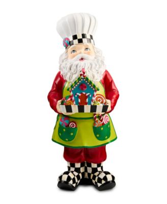 Confetti Chef Santa Figure