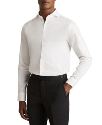Men's Storm Regular-Fit Cutaway Collar Twill Dress Shirt