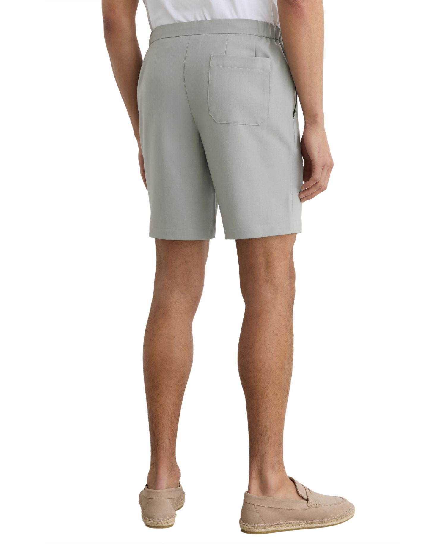Men's Slim-Fit Pull-On Deck Chino Shorts
