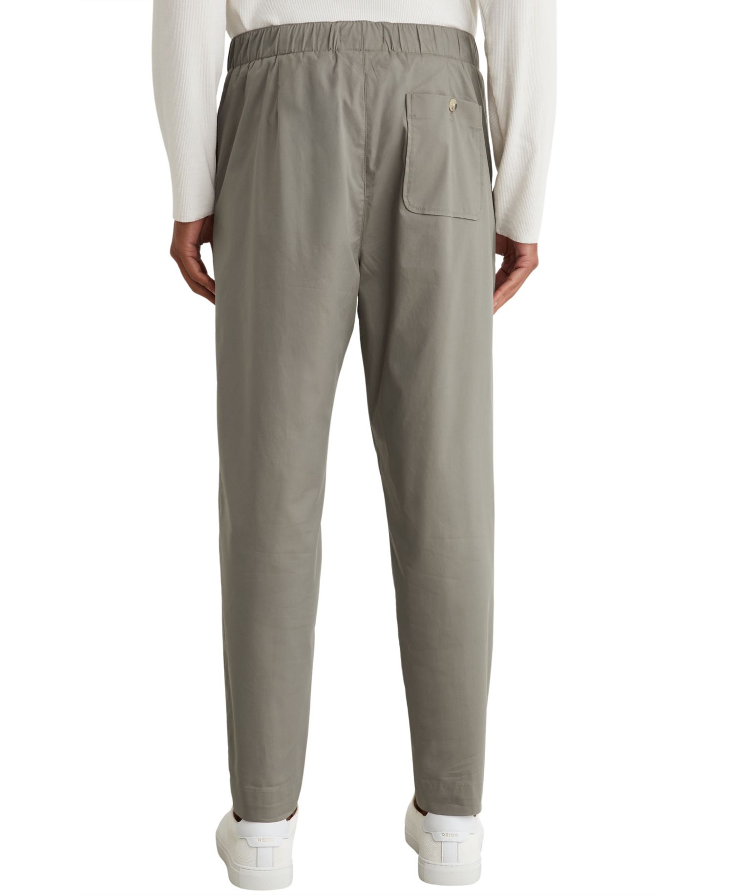 Men's Snap Lightweight Stretch Cotton-Blend Tapered Pants