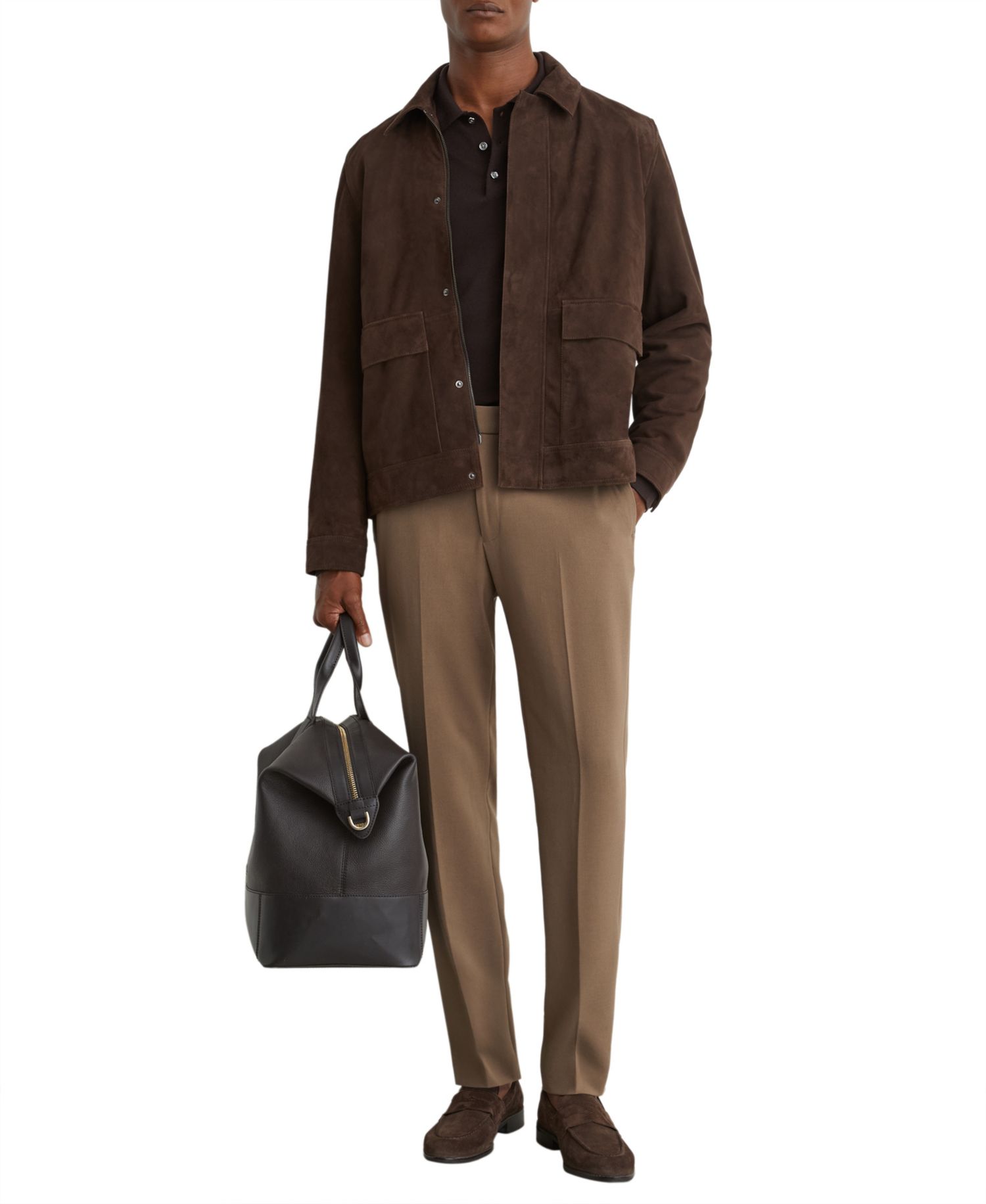 Men's Found Slim-Fit Stretch Drawstring Trousers Pants