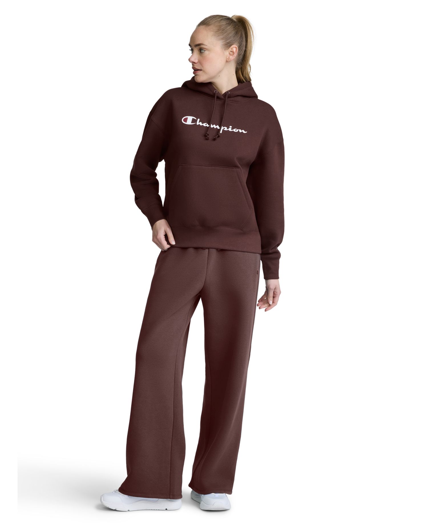 Women's Wide-Leg Fleece Sweatpants