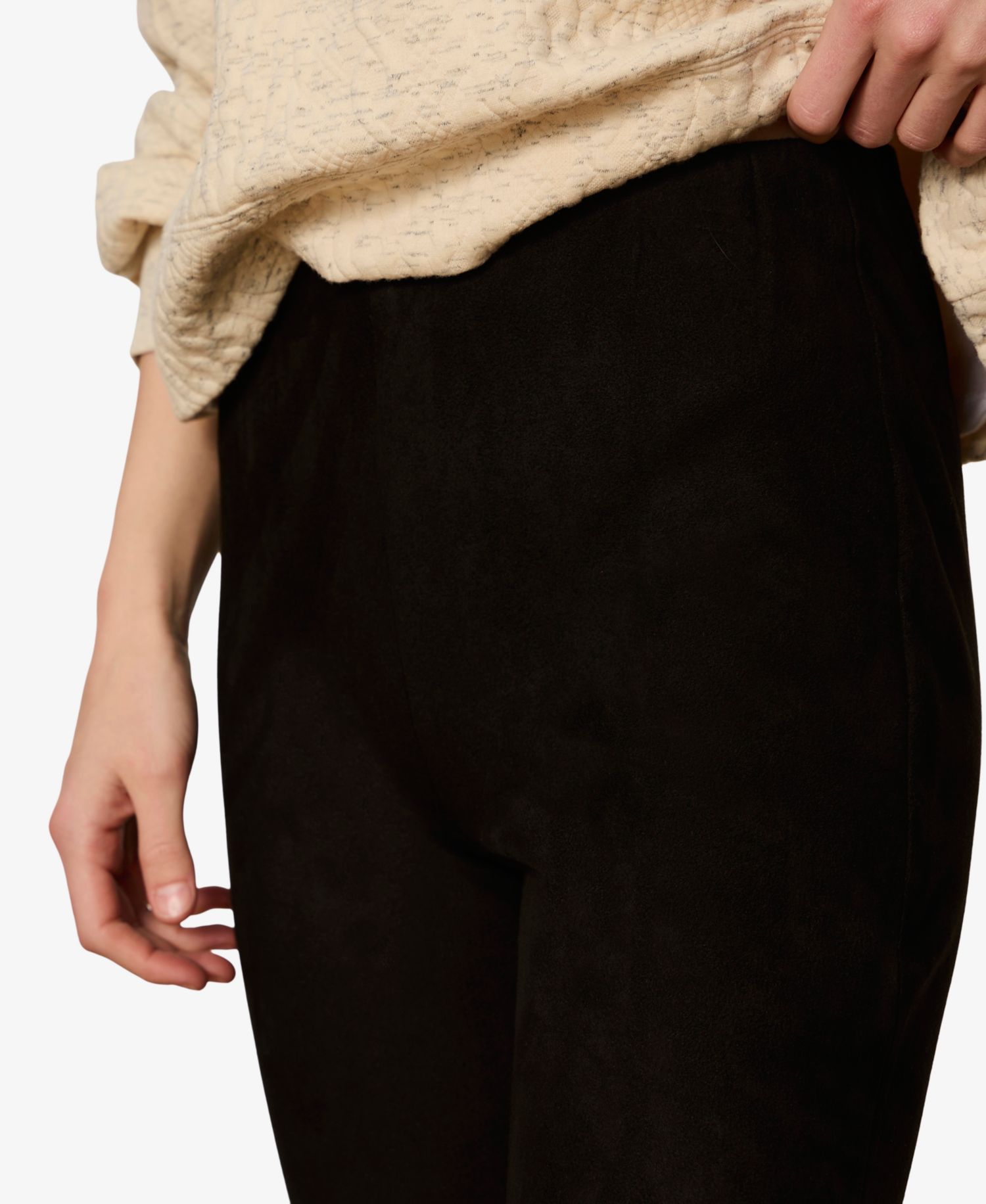 Women's Sashay Faux-Suede Flare Leggings