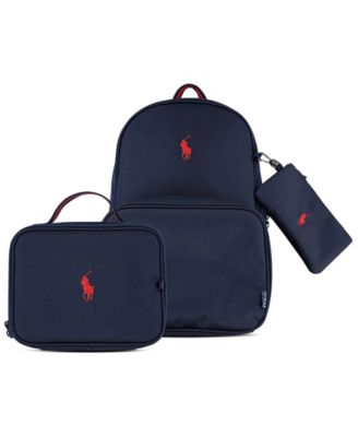 Big Boys Backpack, Lunch Box and Pencil Case Combo Set, 3 Piece