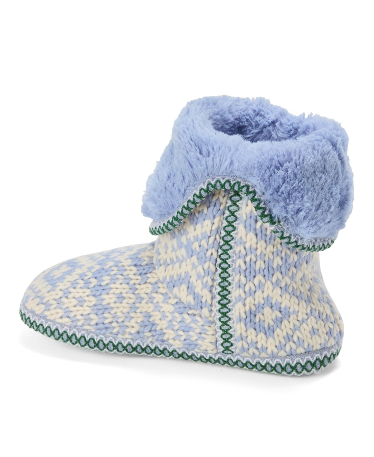 Dearfoams Women's Becky Knit Bootie Slippers