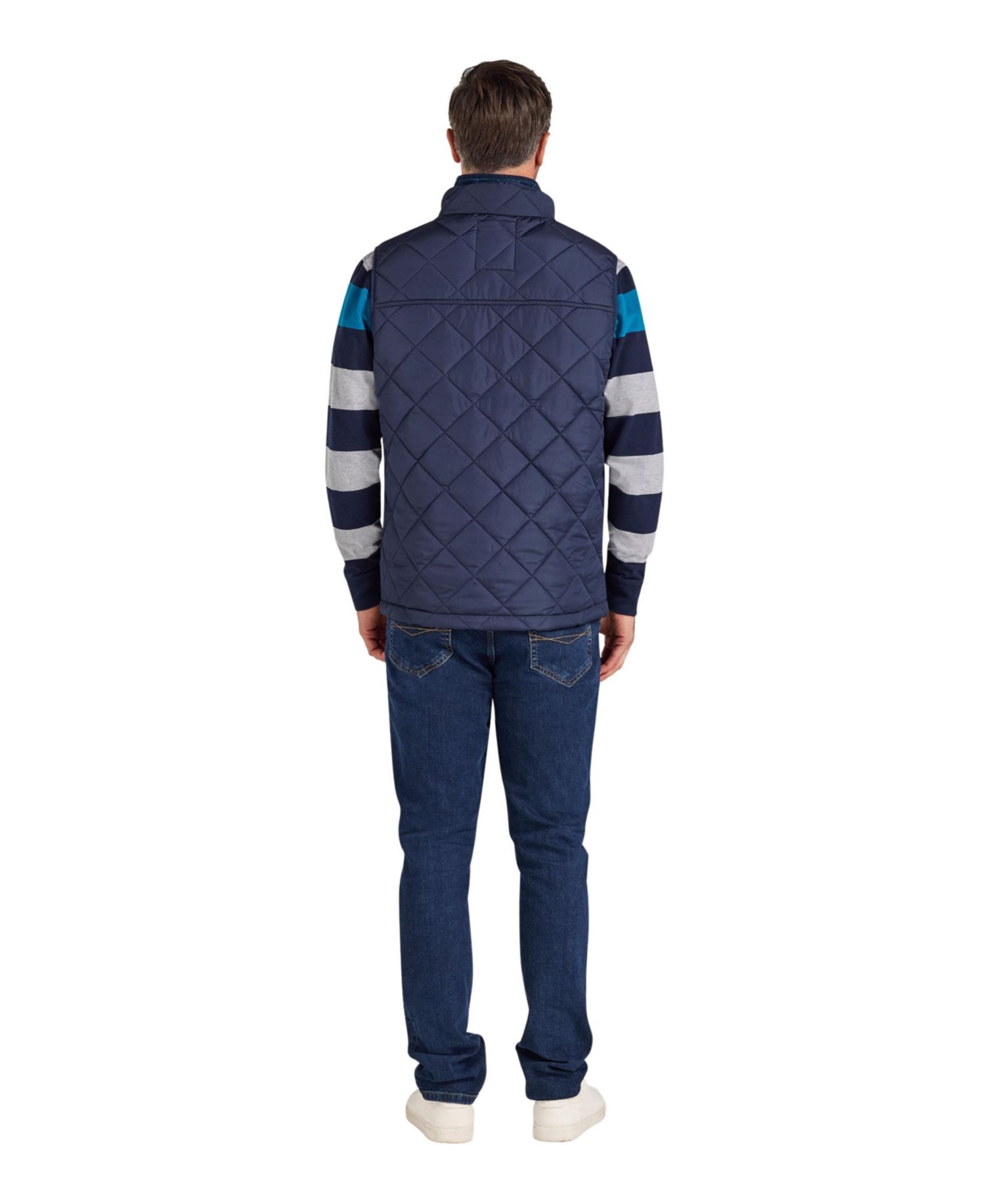 Men's Sleeveless Quilted Gilet