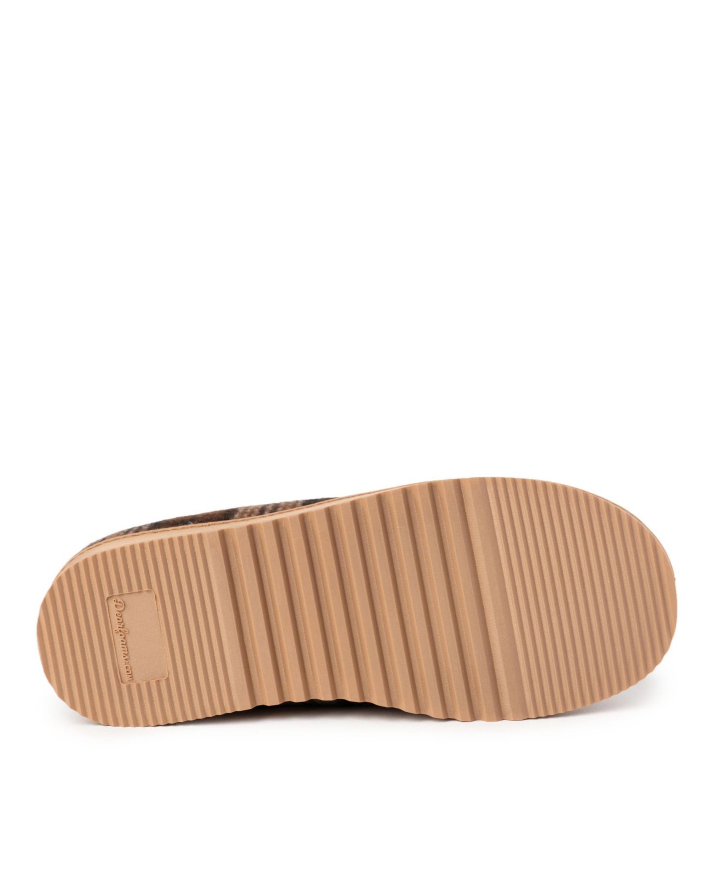Мужские сабо Dearfoams Aldan Clog Slippers, цвет: Коричневый — фото 4