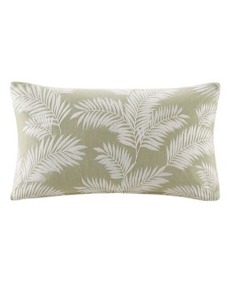 Ella Botanical Cotton Decorative Pillow Cover, 14" x 24"