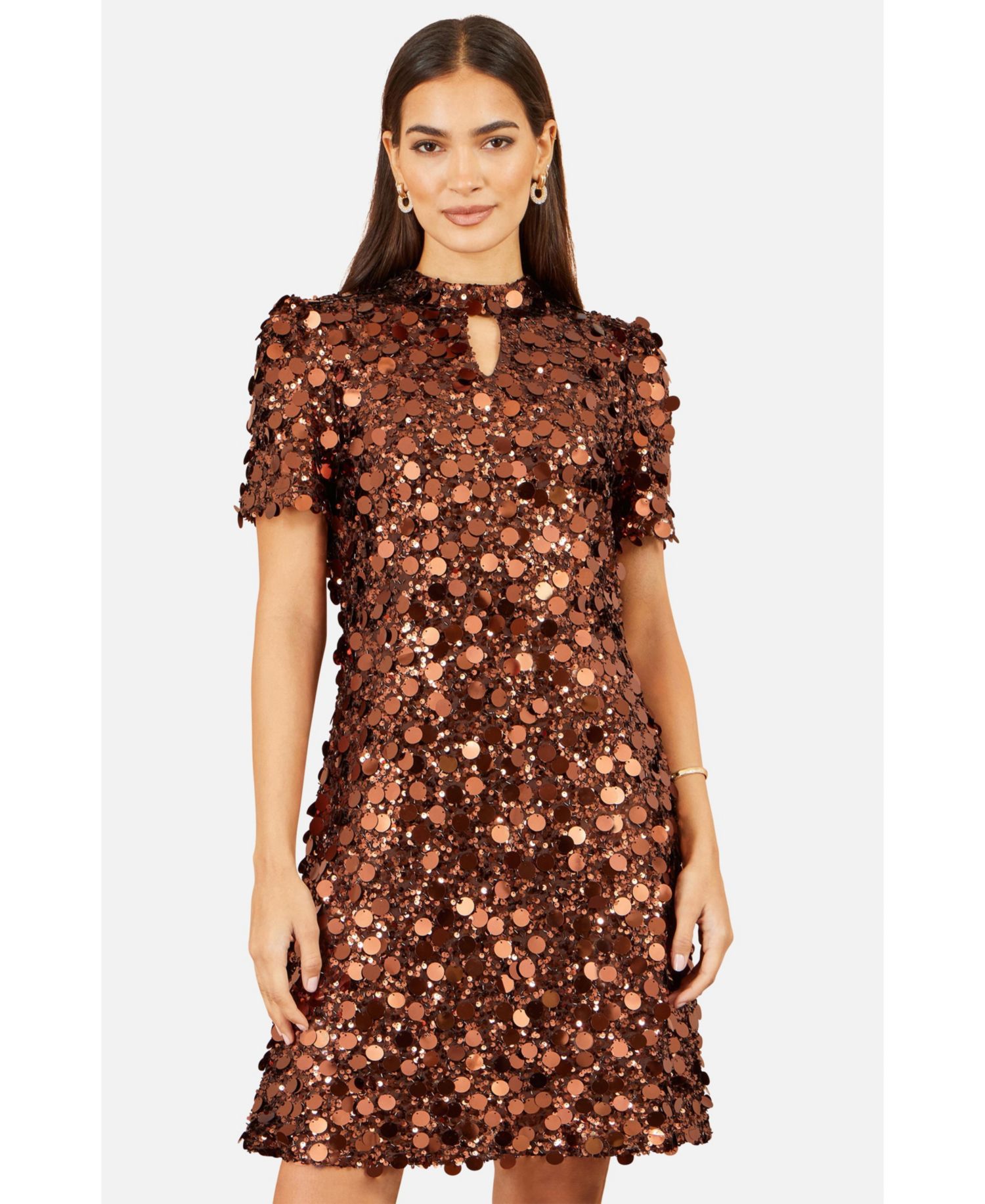 Women's Big Sequin Tunic Dress