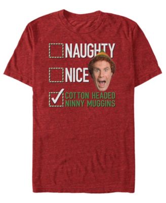 Men's Cotton Headed Checklist Graphic T-Shirt