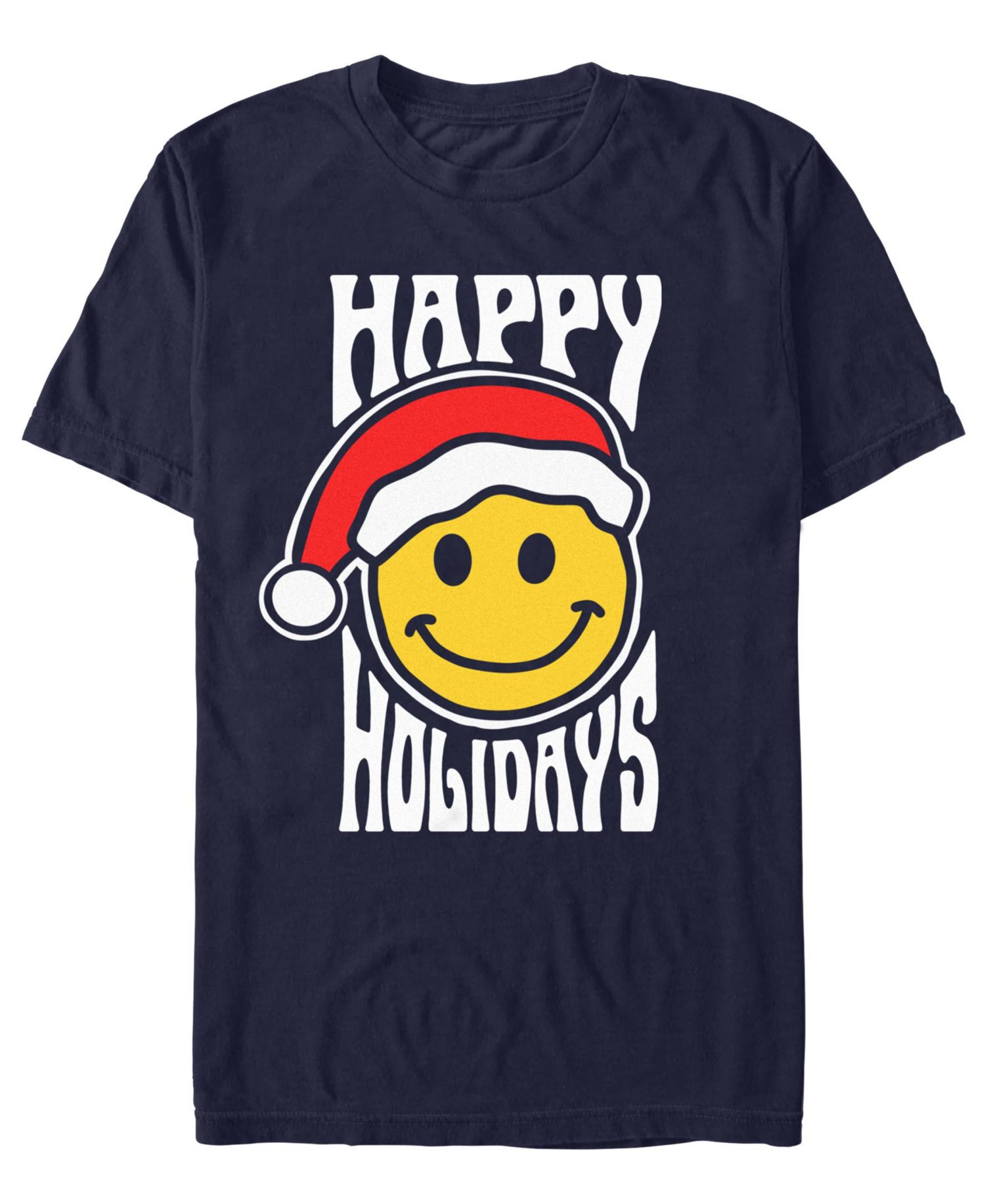 Men's Happy Graphic Christmas T-Shirt