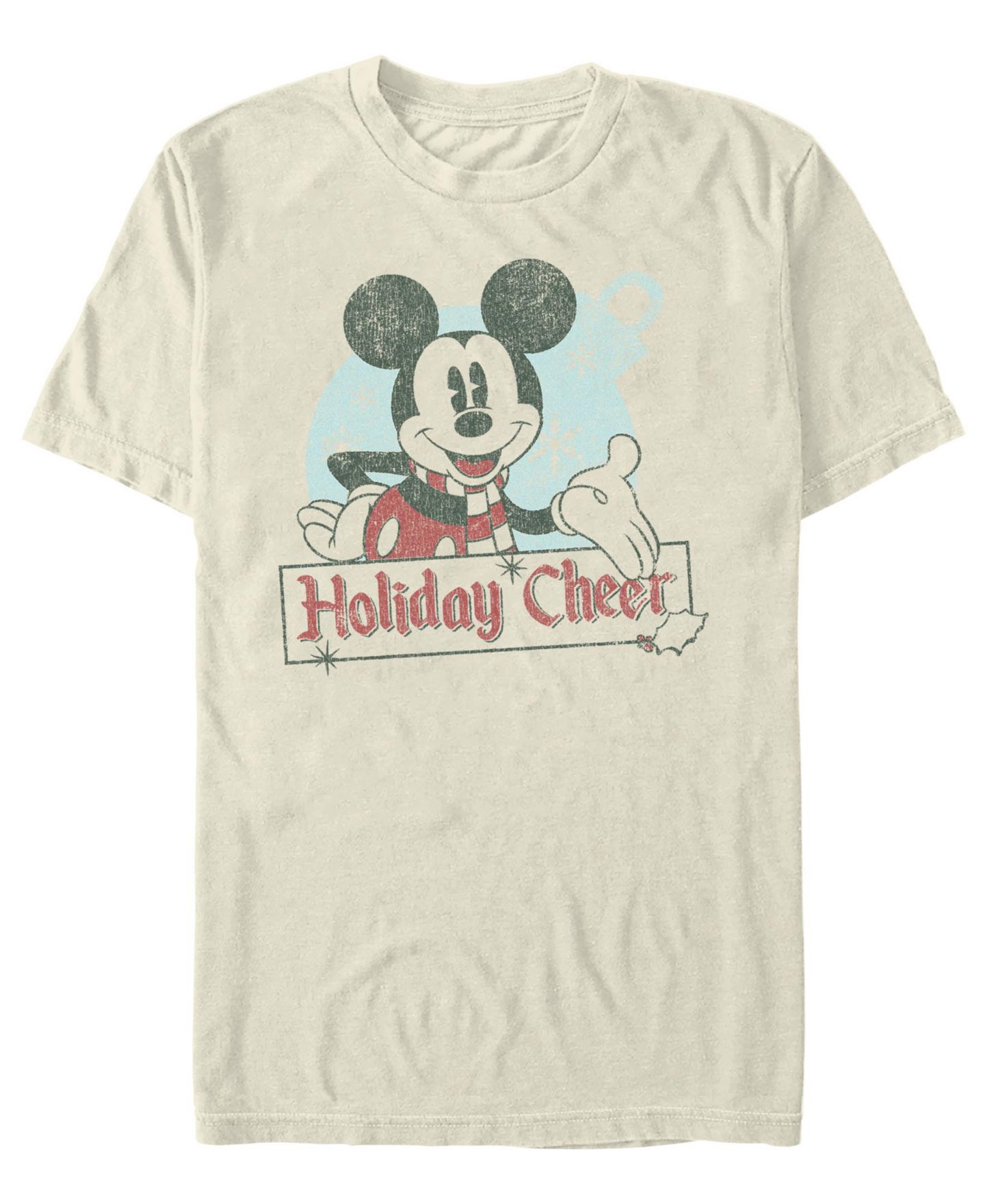 Мужская футболка Fifth Sun Mickey Mouse & Friends Cheery Mickey Graphic, цвет: Слоновая кость — фото 1