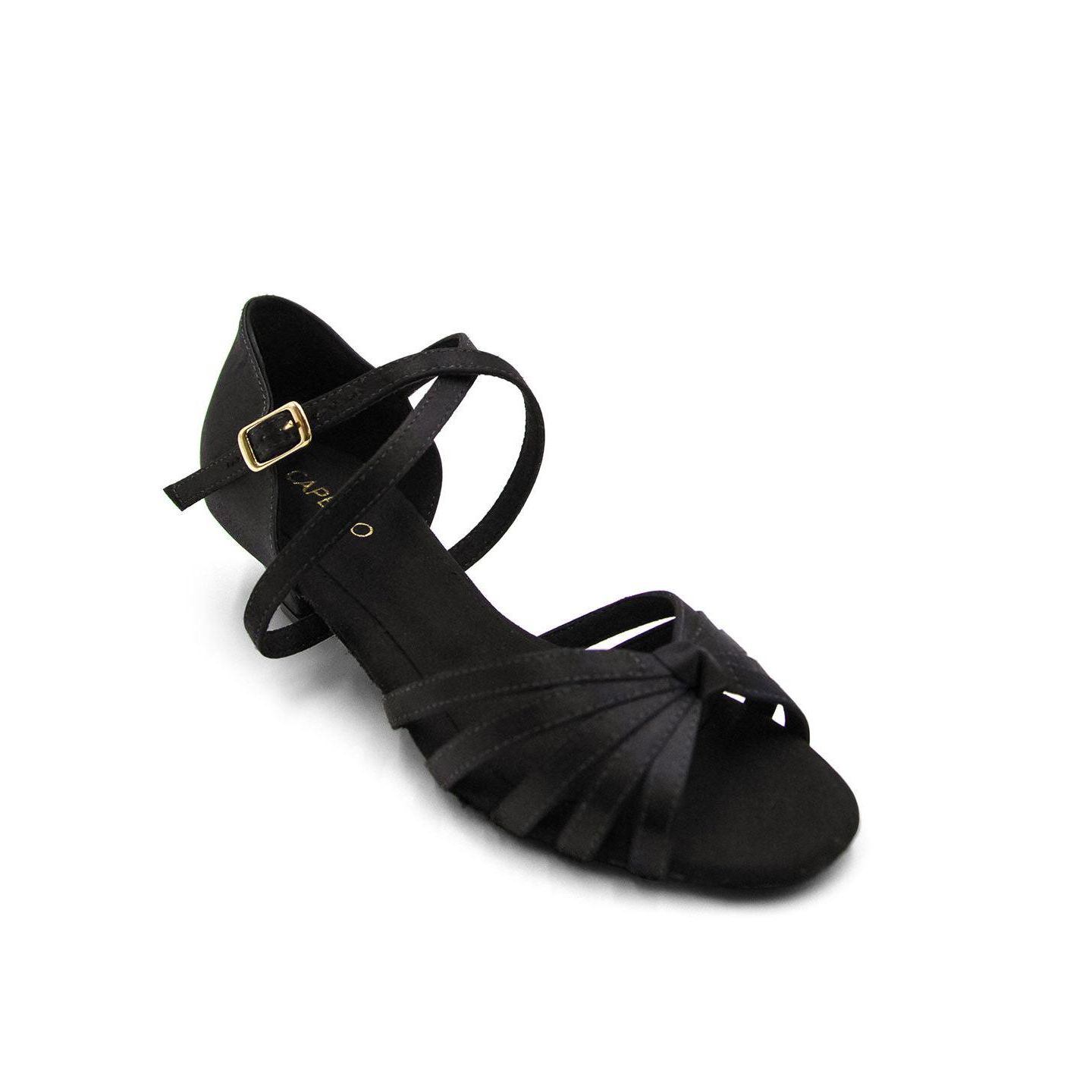 Женская обувь Capezio Silvia 1.25 inchs Ballroom Shoe, цвет: Чёрный — фото 1