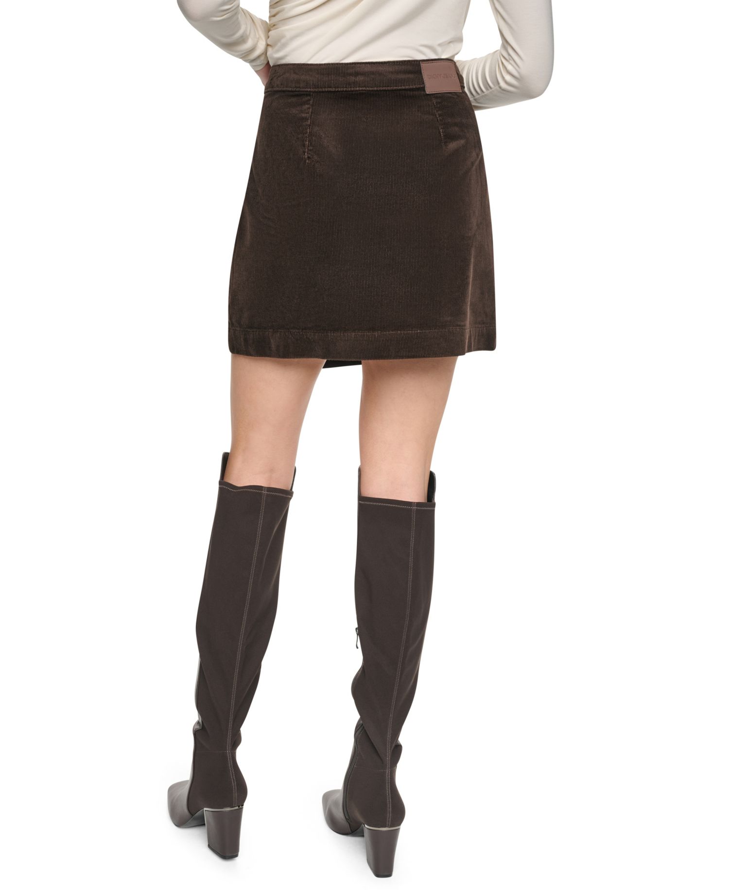 Women's High-Waisted Wrap Mini Skirt