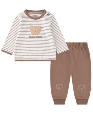Baby Boys' Long-Sleeve Top and Pants, 2-Piece Set