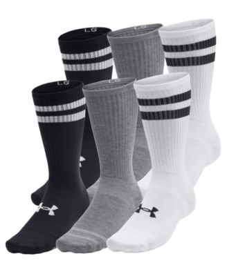 Men's Essential Cushion 6-Pack Crew Socks