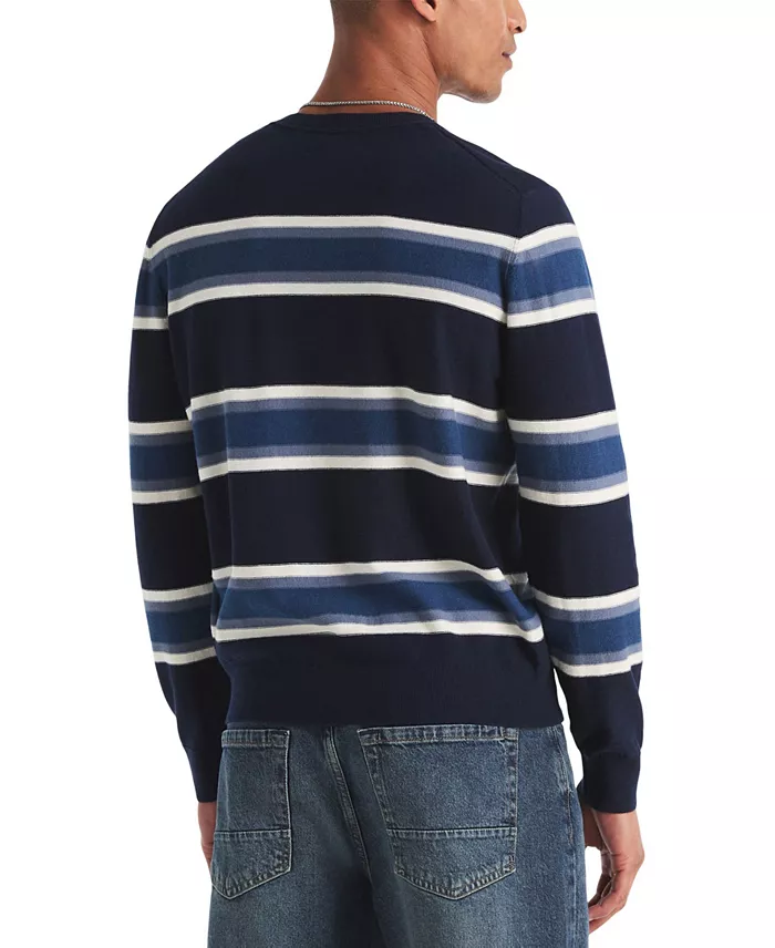 Men's Striped Crewneck Sweater - thumbnail 10
