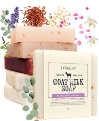 6 Piece Goat Milk Soap Bars Set