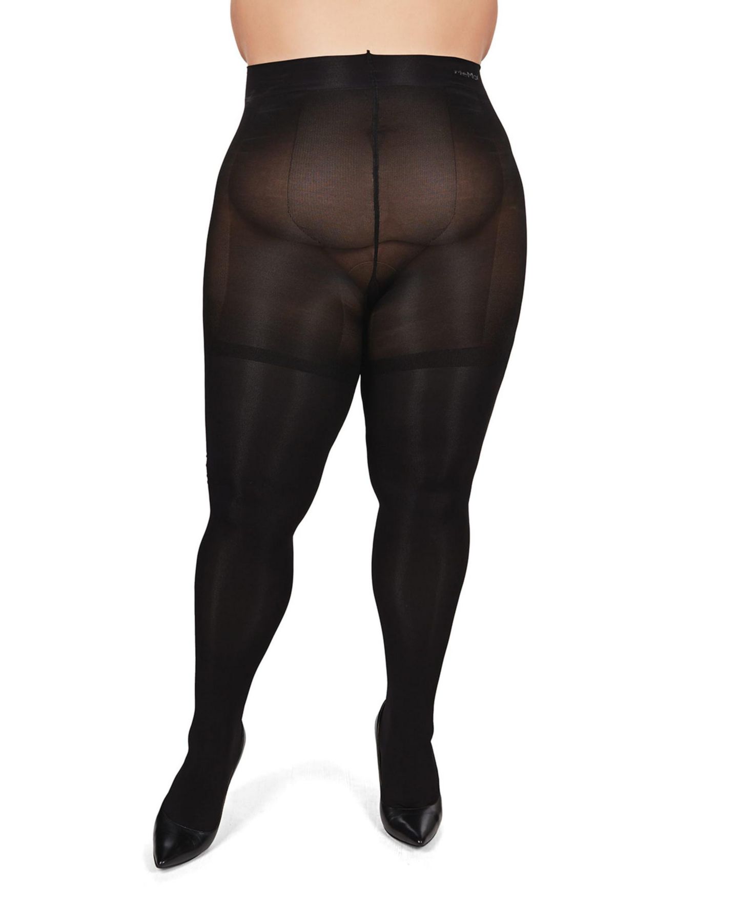 Женские колготки MeMoi Bodysmoothers Opaque Shaping Tights, цвет: Чёрный — фото 5