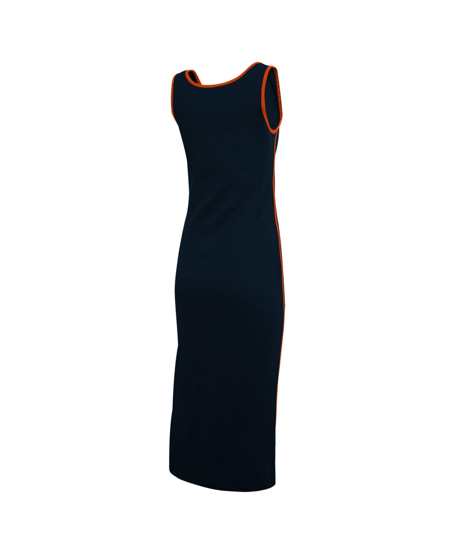 Women's Navy Chicago Bears Ribbed Tank Dress