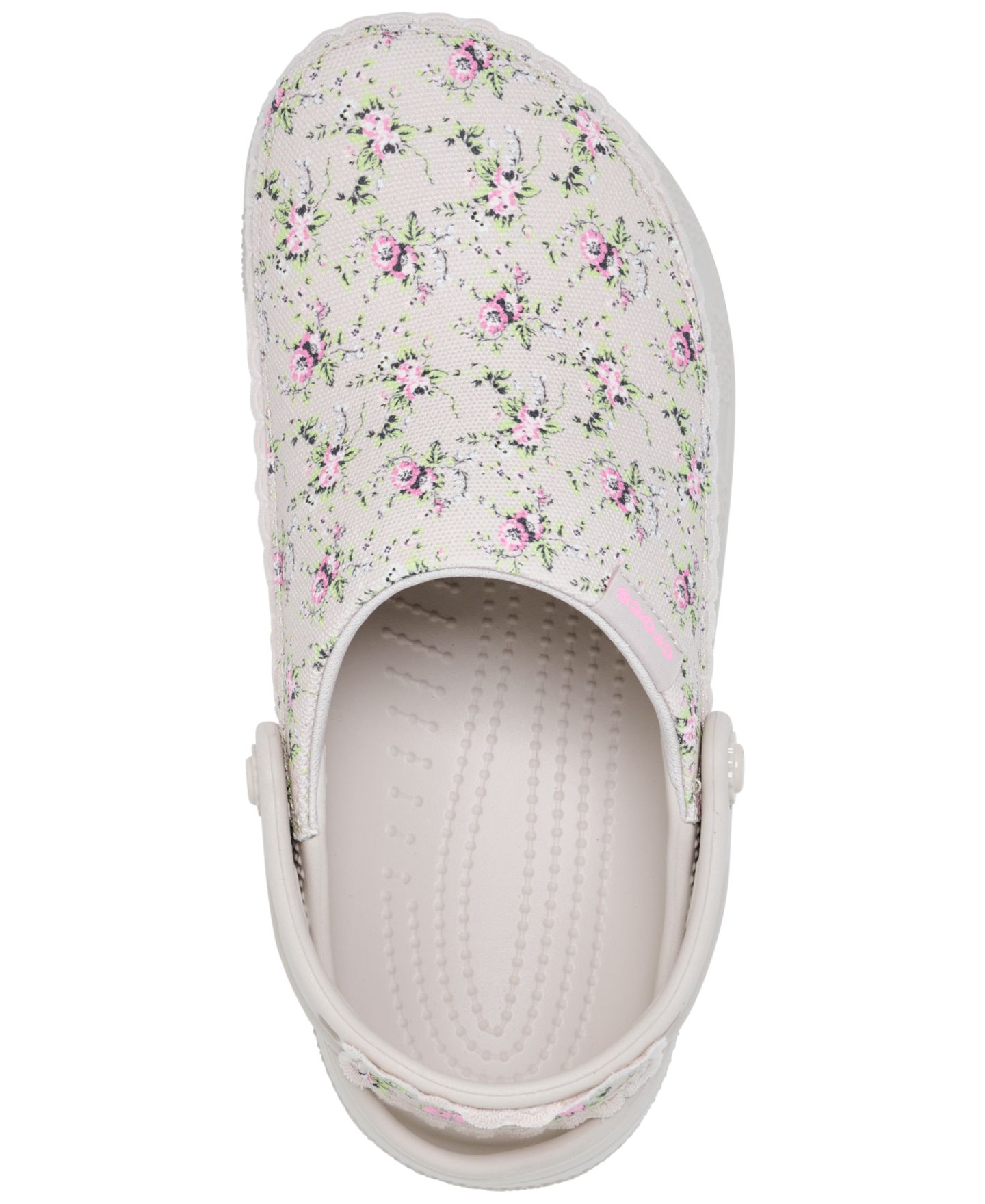 Женские сабо Crocs Crafted Ditsy Floral, цвет: Какао — фото 5