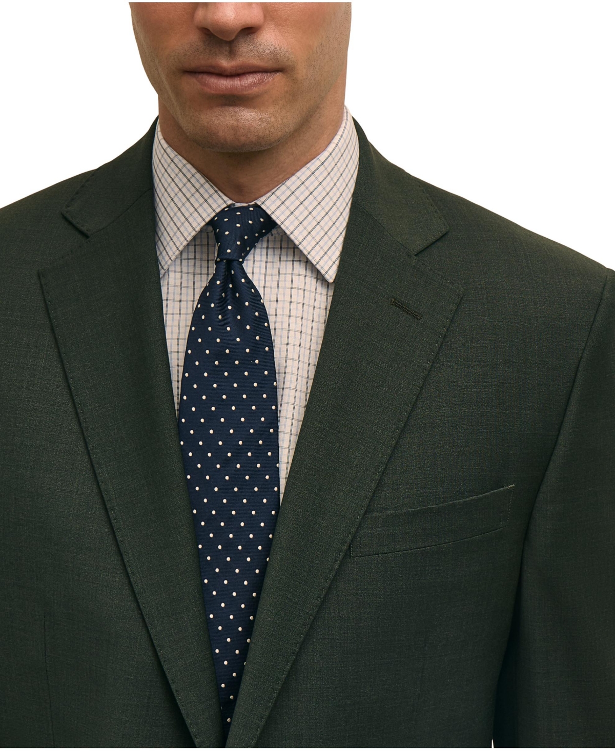 B by Brooks Brothers Men's Classic-Fit Wool Blend Suit Separates Jacket