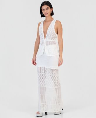 Women's Vivianne Crochet Top & Maxi Skirt