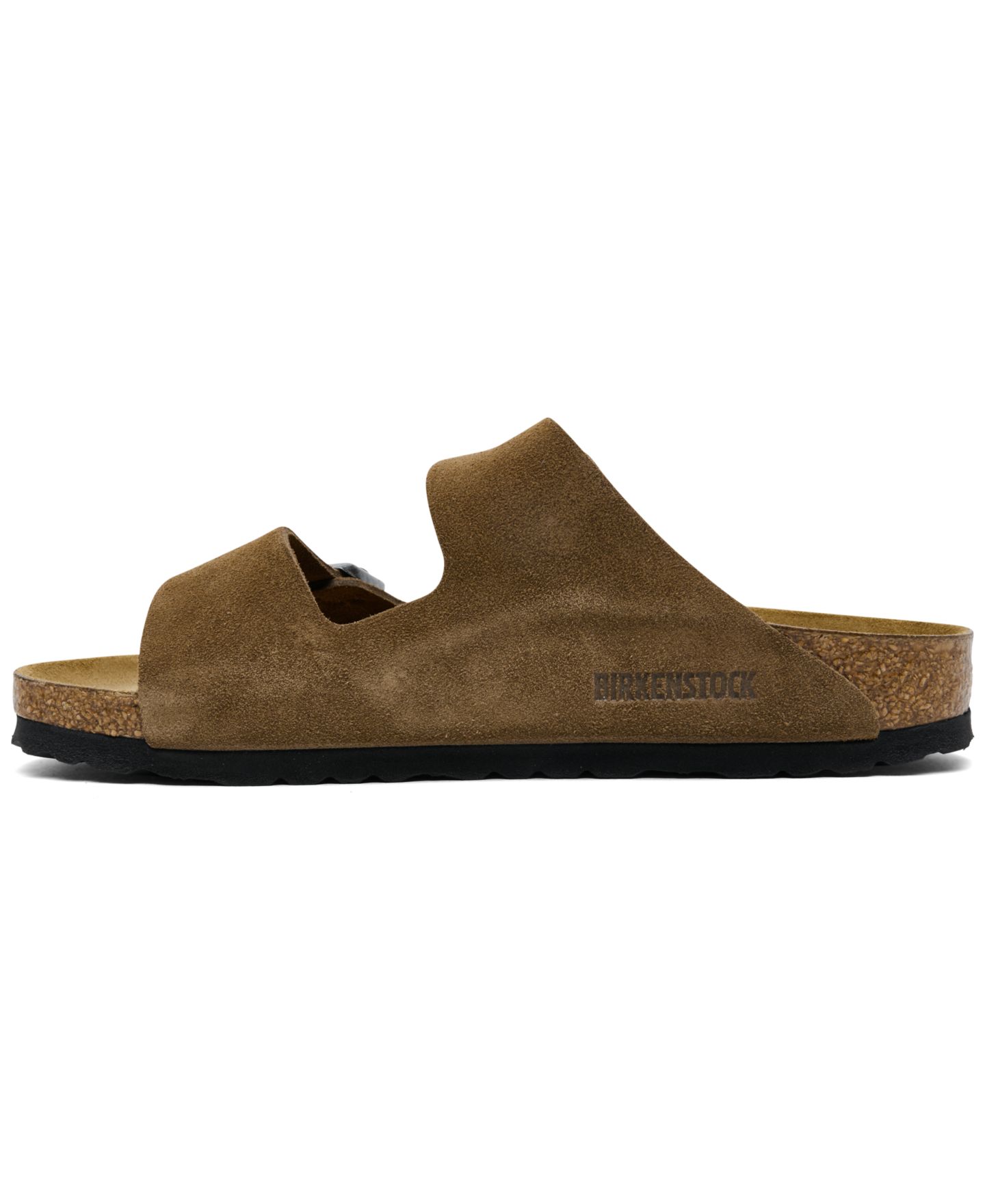 Женские сандалии Birkenstock Arizona Original Footbed Suede, цвет: Тёмный чайный — фото 3