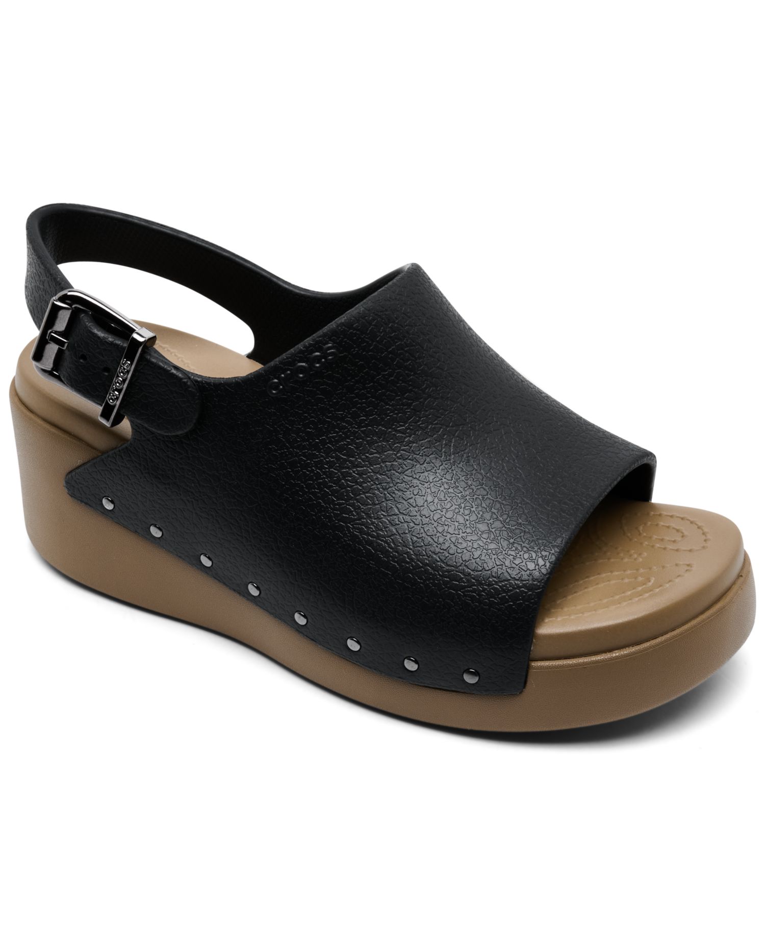 Women’s Dylan Studded Platform Slide Sandals from Finish Line