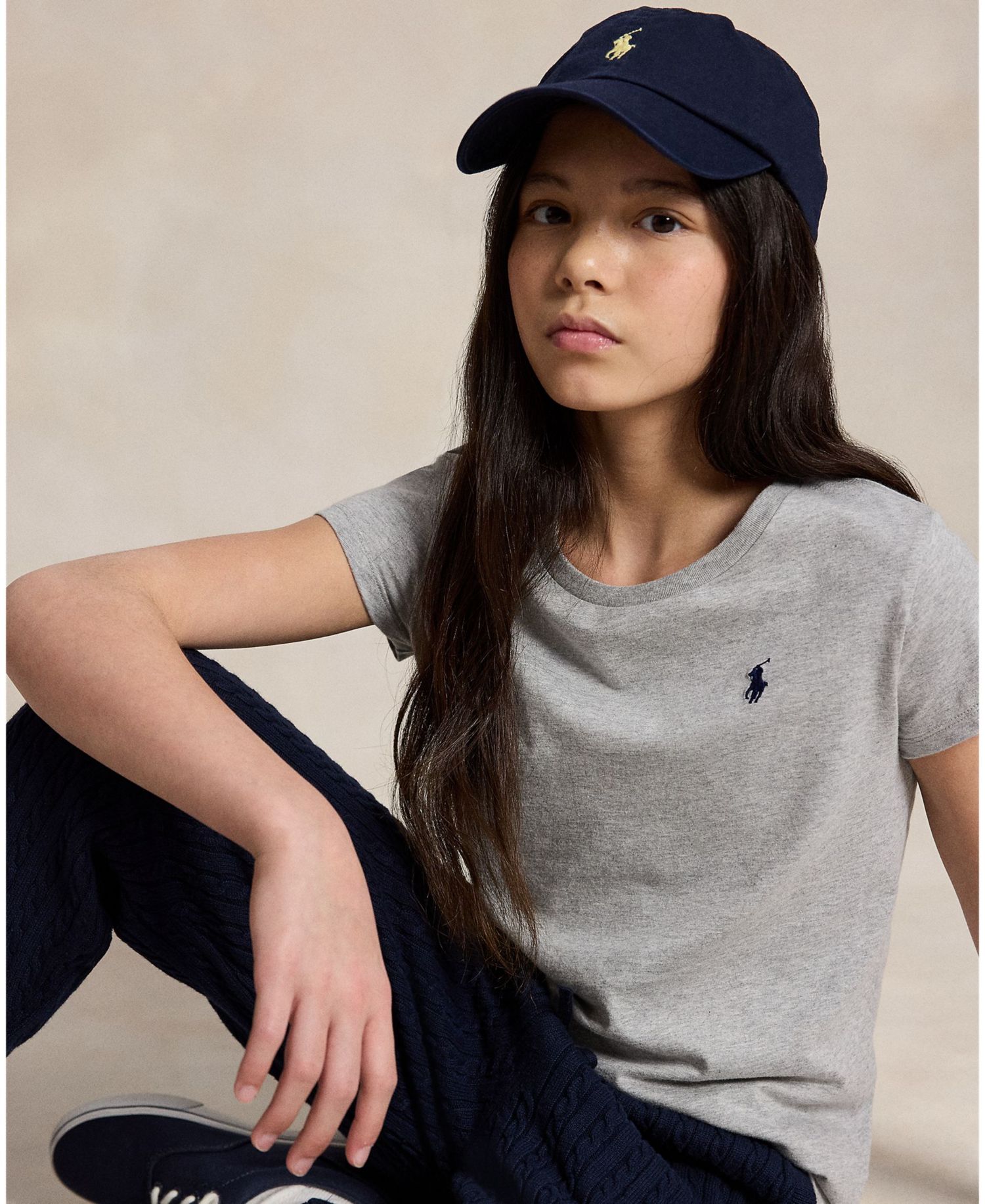 Girls' 7-16 Cotton Jersey Short-Sleeve T-Shirt
