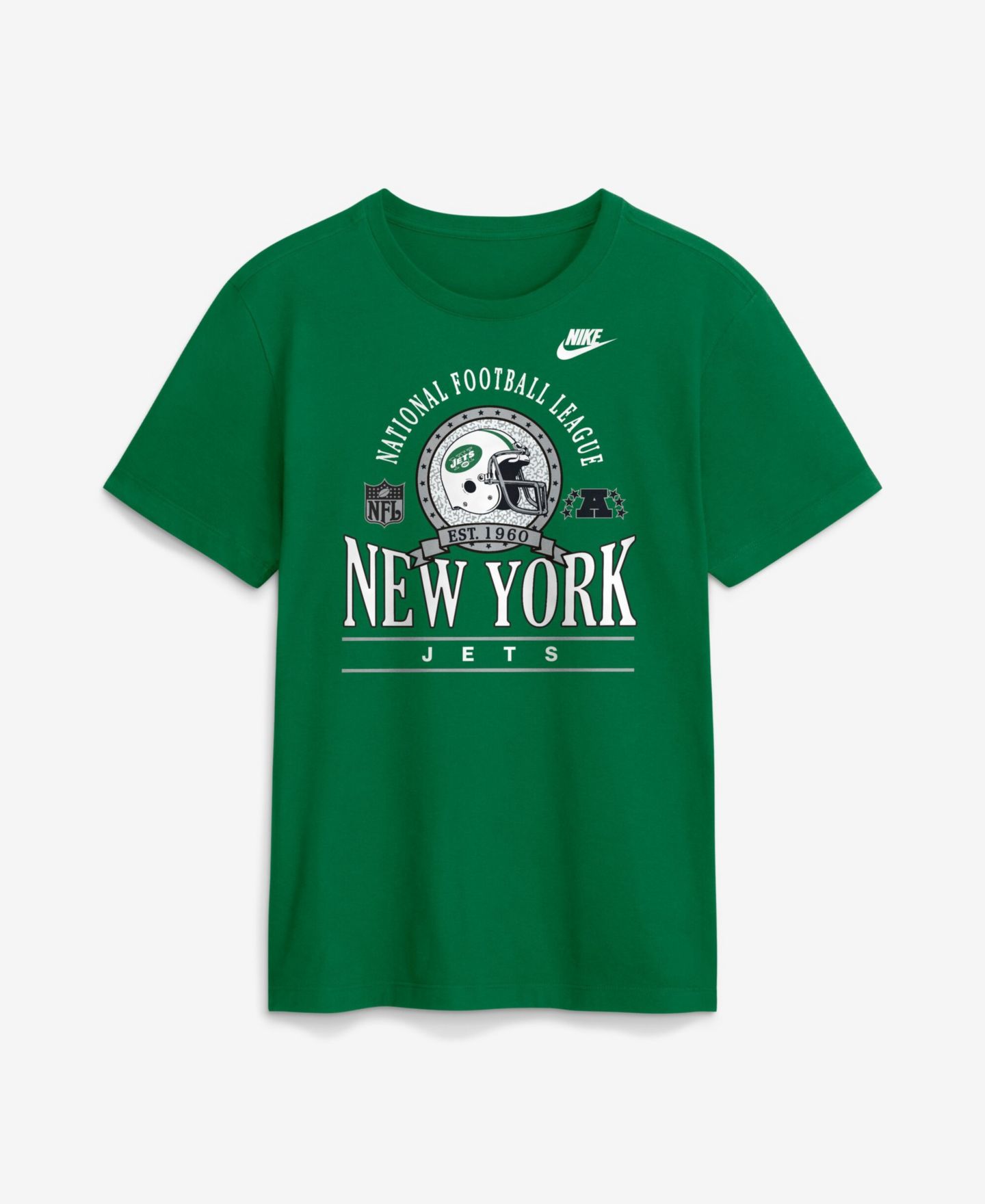 Мужская футболка Nike New York Jets Rewind Crewneck Short-Sleeve — фото 2