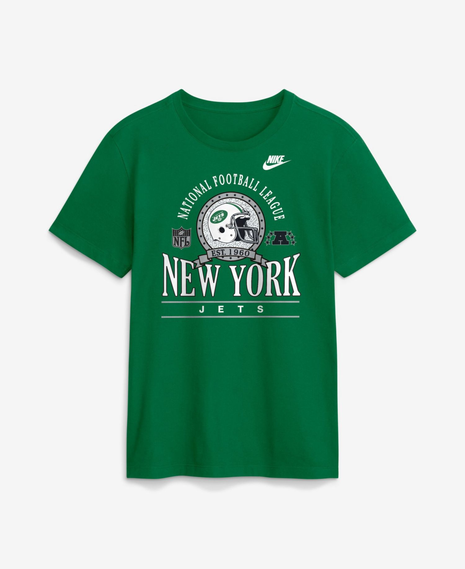 Men's New York Jets Rewind Crewneck Short-Sleeve T-Shirt
