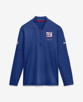 Nike Men's New York Giants Sideline Midweight French Terry Half