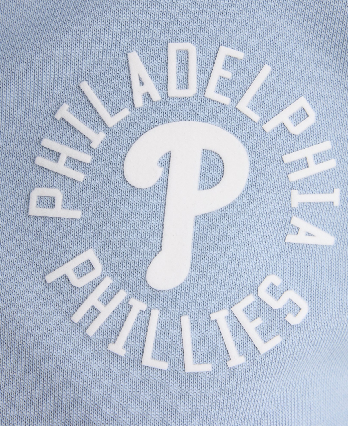 Fanatics Women's Philadelphia Phillies Iconic Cropped Short Sleeve Polo Sweatshirt