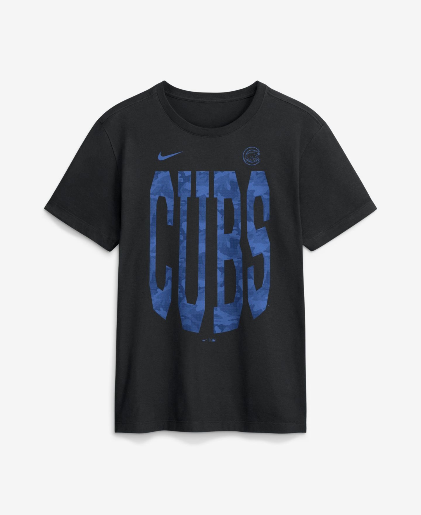 Мужская футболка Nike Chicago Cubs Camo Velocity Victor Crewneck — фото 1