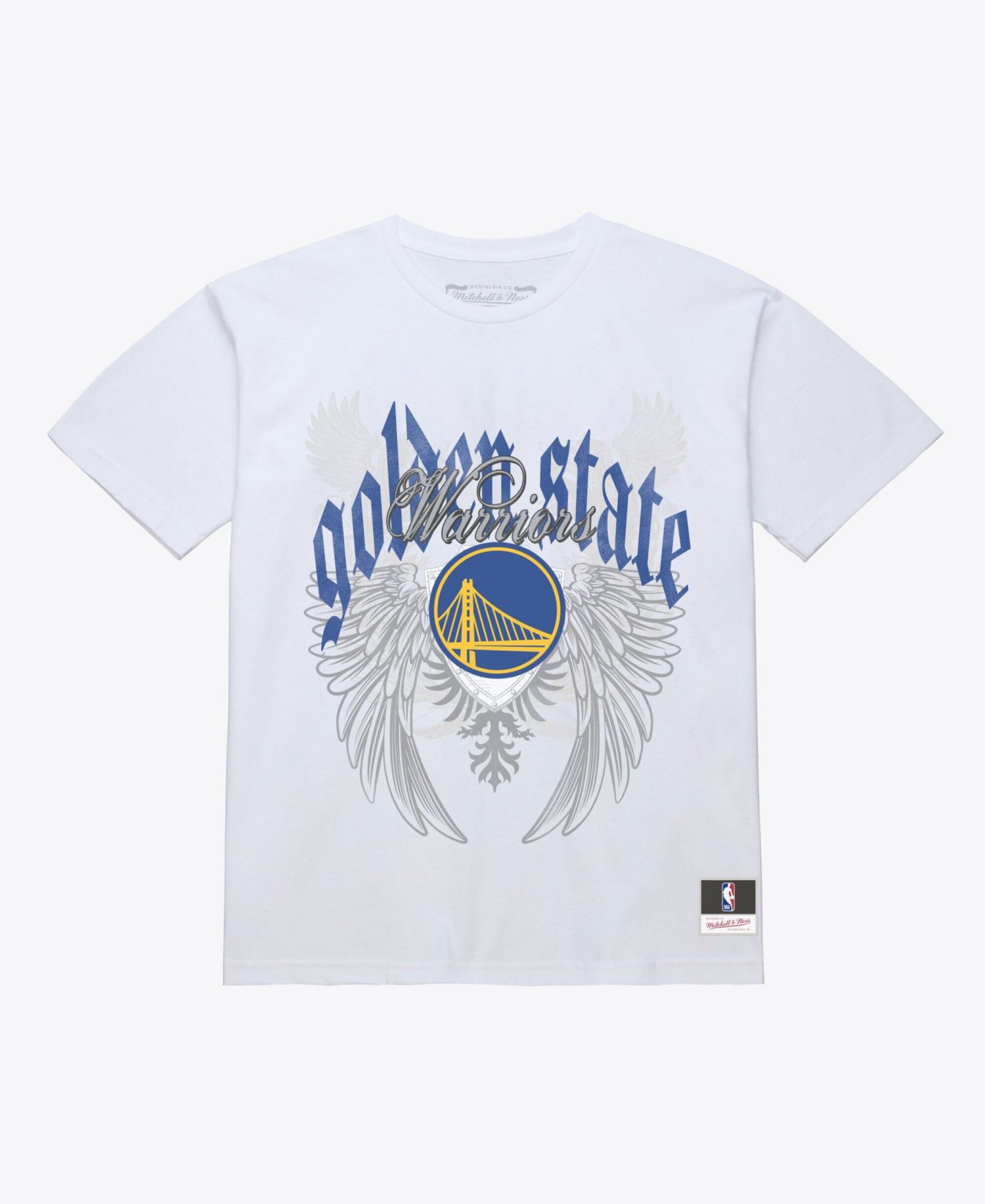 Men's Golden State Warriors Old English Classic-Fit Graphic T-Shirt