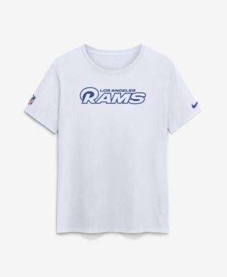 Women's Los Angeles Rams Fearsome Screen-Print Crewneck T-Shirt