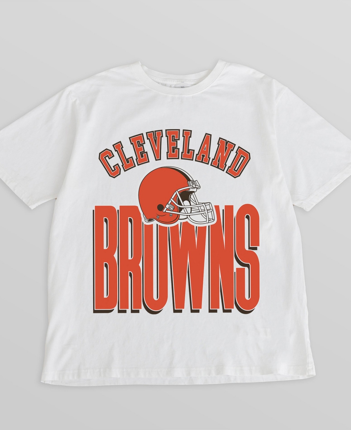 Gameday Couture Women's Cleveland Browns Oversized Classic Fierce Focus Graphic T-Shirt