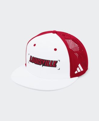 Louisville Cardinals 2026 Sideline High-Crown Flat-Bill Snapback Hat