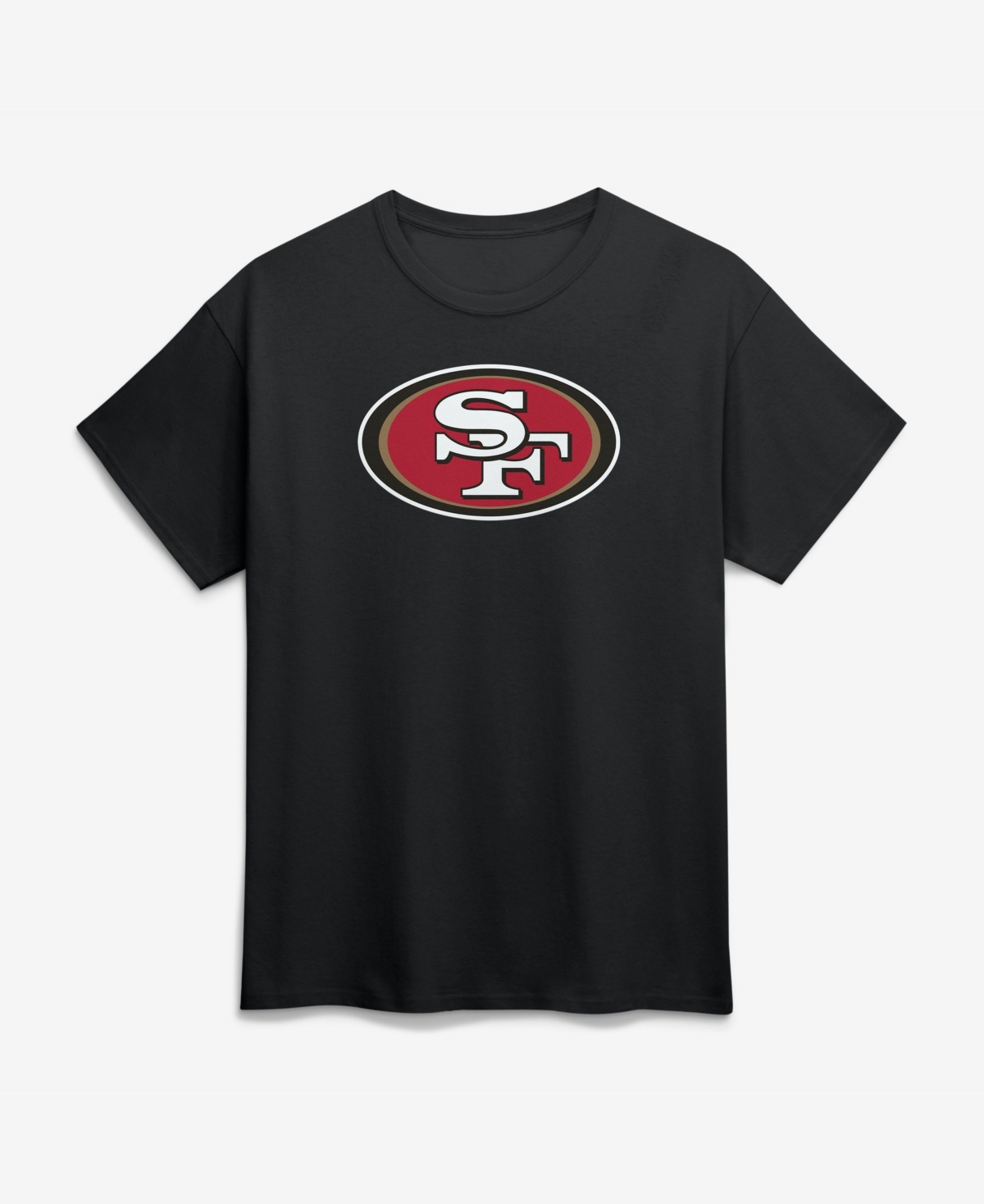 Logo Athletic Men's San Francisco 49ers Graphic Classic-fit T-shirt In Black