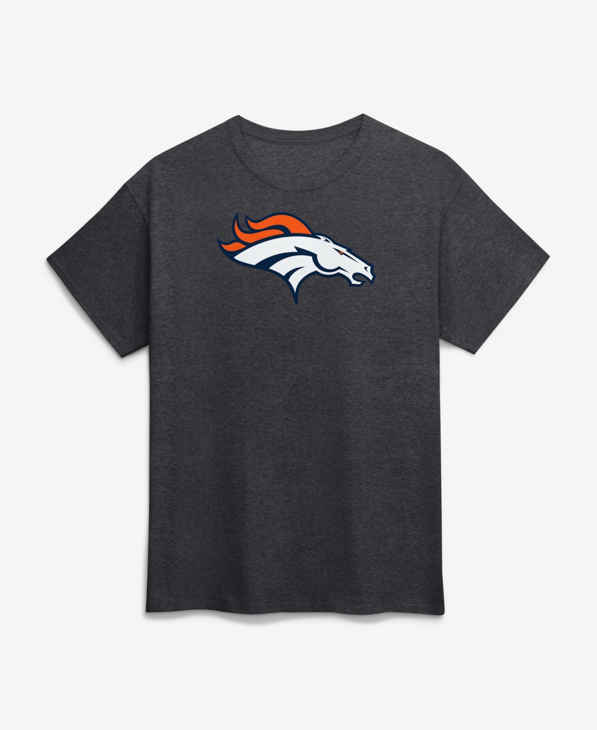 Logo Athletic Men's Denver Broncos Classic-fit T-shirt In Charcoal