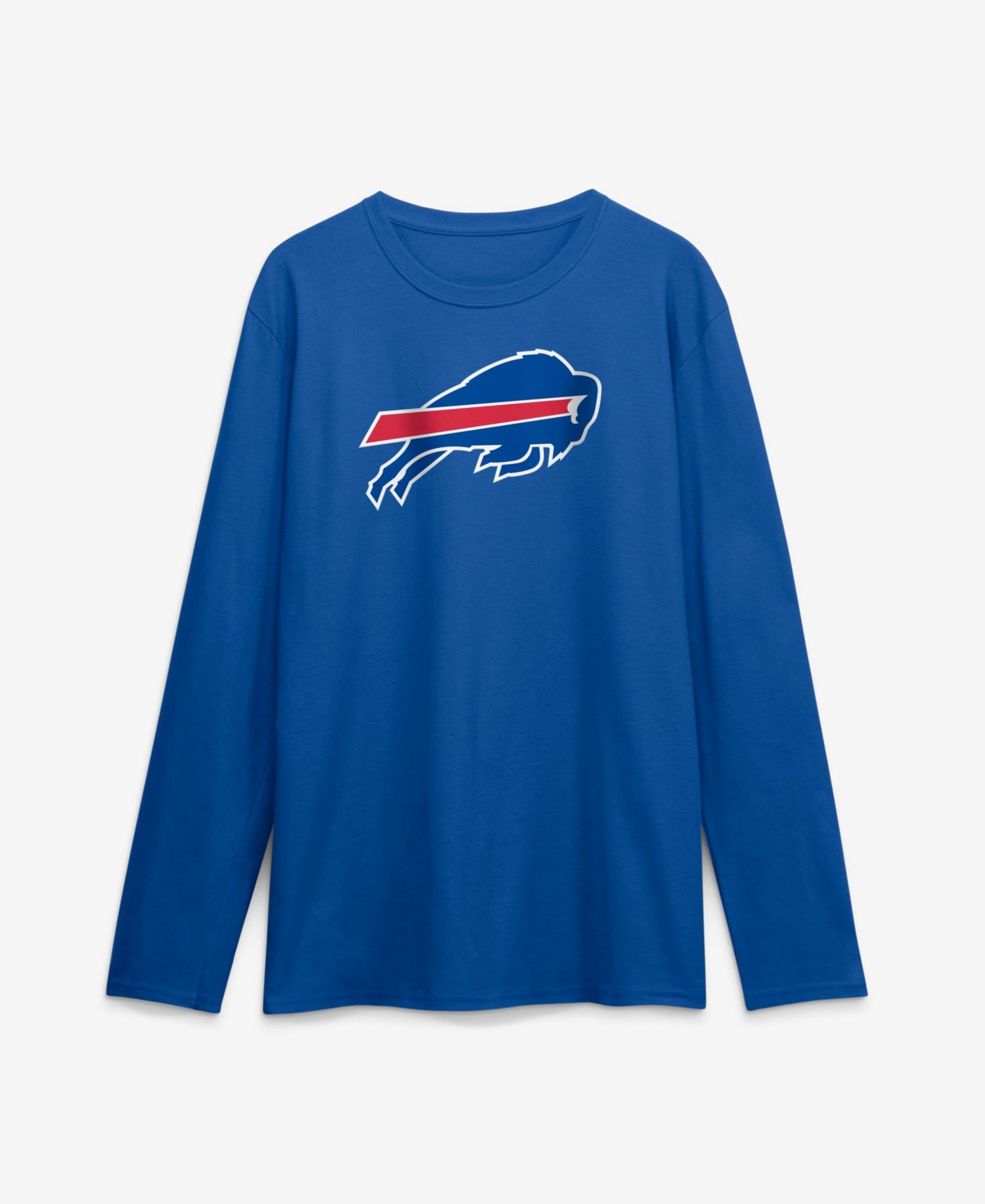 Men's Buffalo Bills Long-Sleeve Crew-Neck Classic-Fit T-Shirt