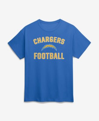 Men's Los Angeles Chargers Arch Victory Classic-Fit Graphic T-Shirt