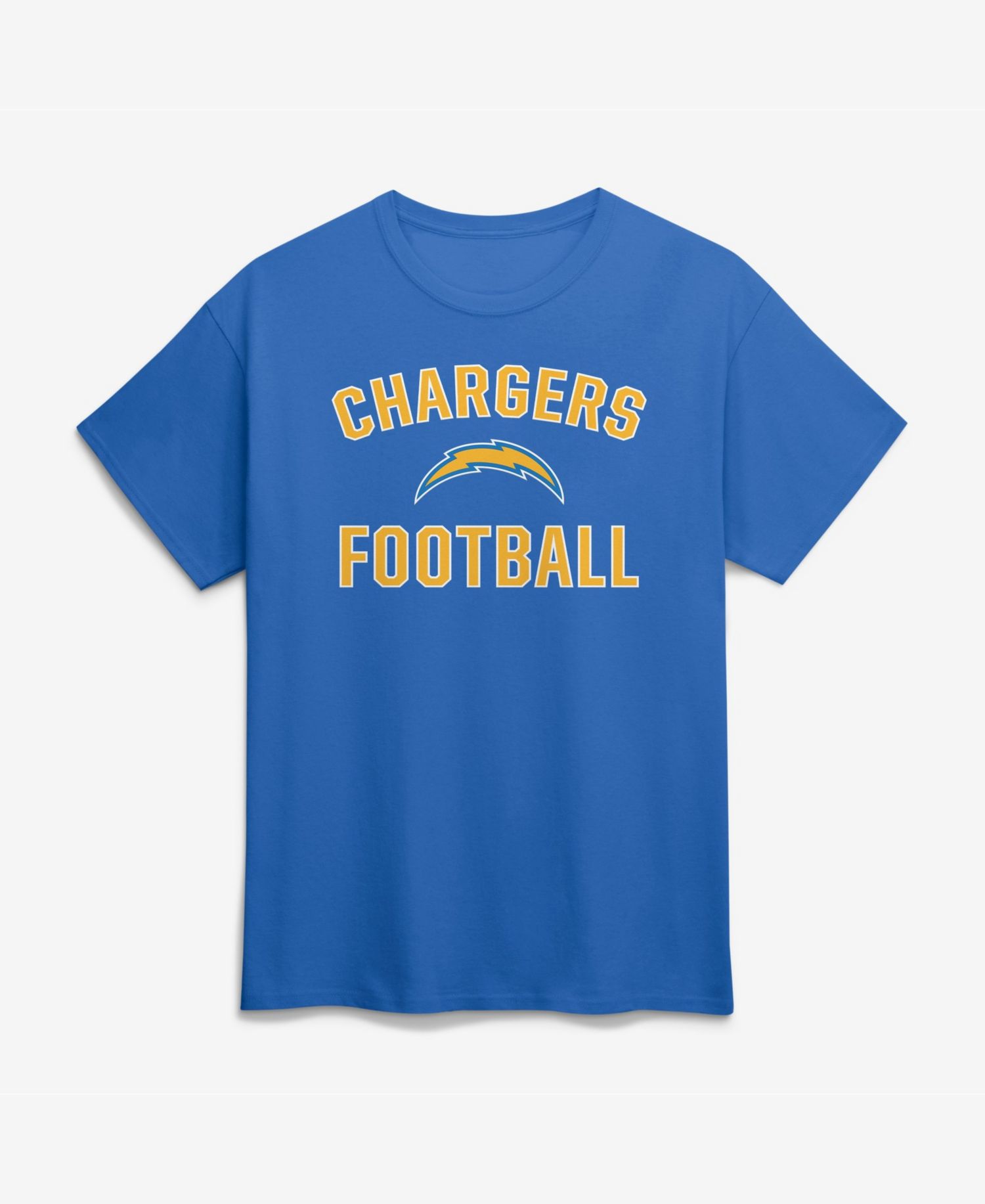 Men's Los Angeles Chargers Arch Victory Classic-Fit Graphic T-Shirt