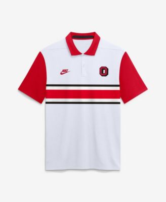 Men's Ohio State Legacy Vapor Striped Polo Shirt