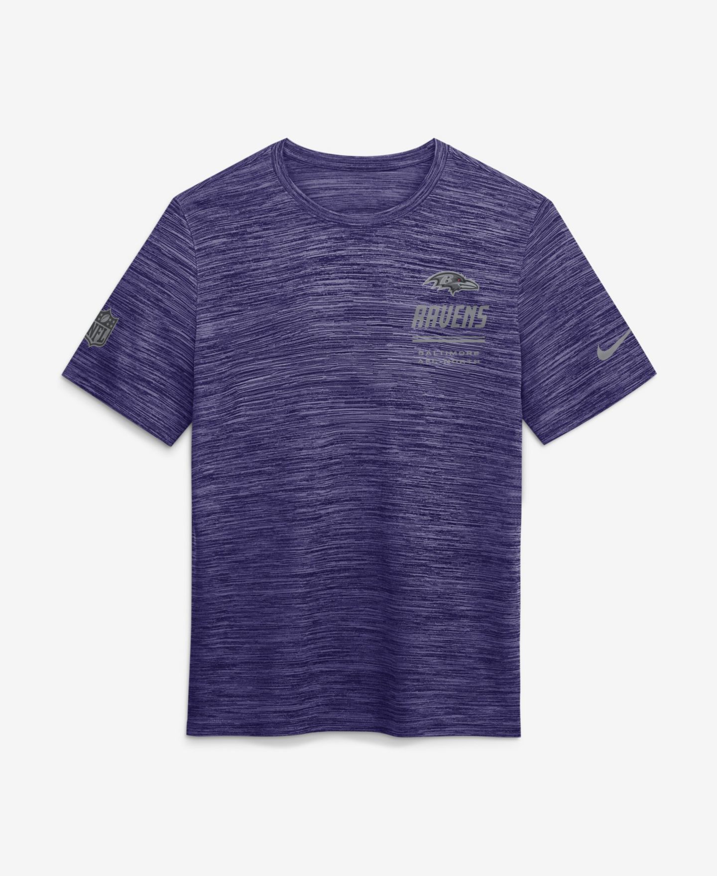 Мужская футболка Nike Baltimore Ravens Velocity Crewneck — фото 2