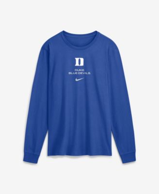 Men's Duke Blue Devils Sideline Dri-FIT Long Sleeve T-Shirt